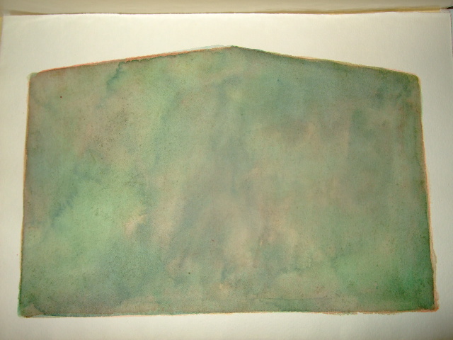 Howard Smith, Untitled, 1996, watercolor on paper, Object: 11 1/4 x 7 3/4 in.