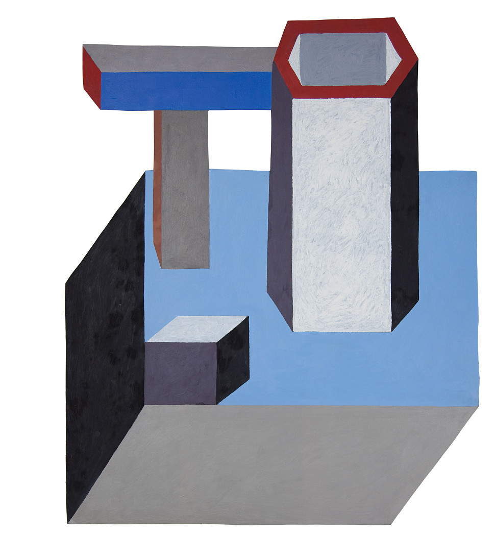 Nathalie Du Pasquier Untitled, 2013, Oil on cut-out paper Overall: 29 1/2 x 24 in.